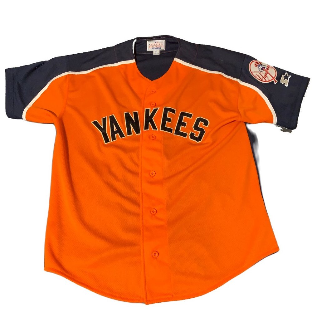 New York Yankees Vintage Jersey Starter 1990’s Size XL